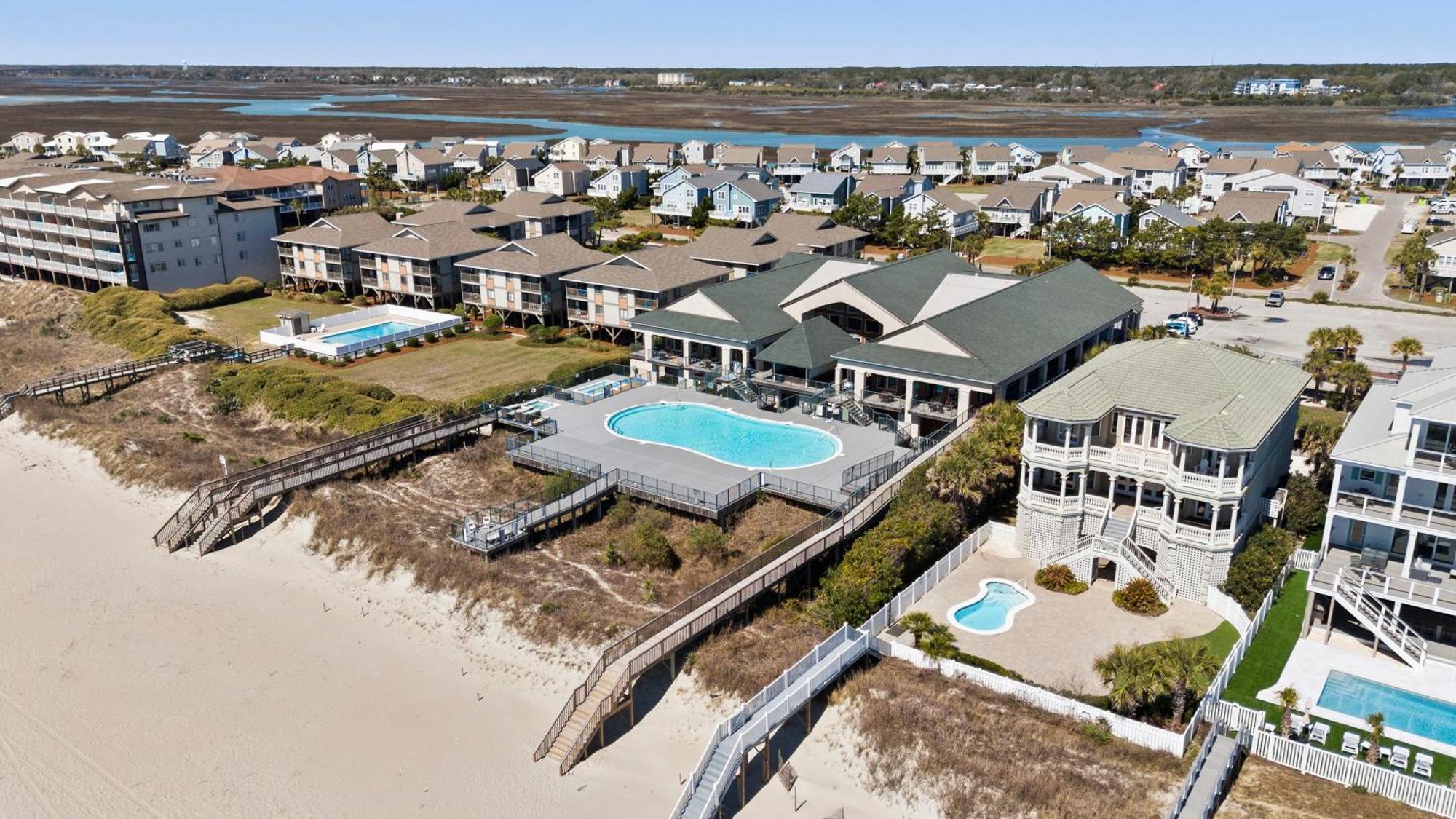Oceanview 4Br/4Ba Condo, Steps To Beach/Pool Ocean Isle Beach Extérieur photo